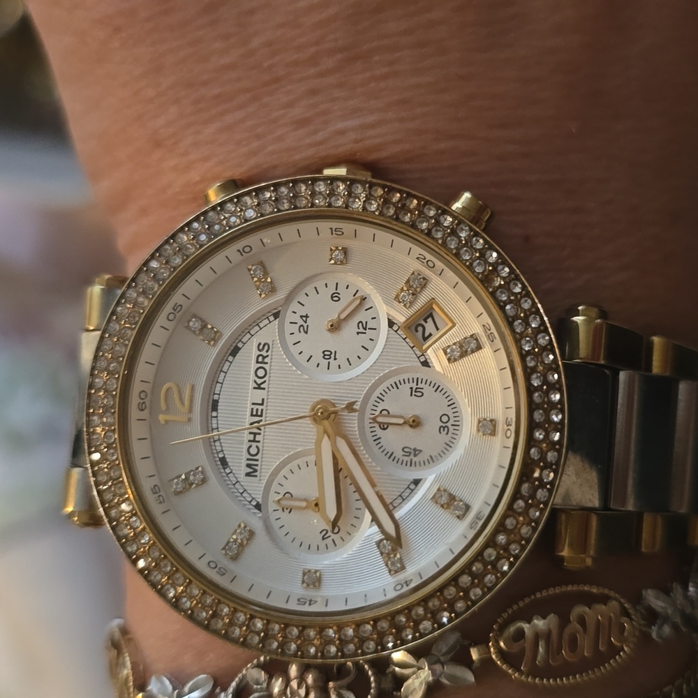 Michael Kors Gold and Silver Women's Watch